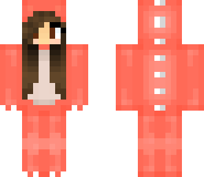 coral dinosaur girl