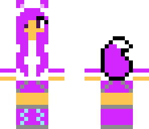 cute purple wolf