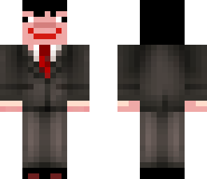 pig in a suit
