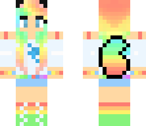 edited eainbow wolf