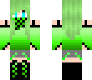 green hair assassin