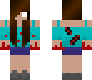 herobrine girl scary
