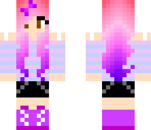 pink purple player