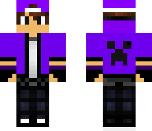cool boy purple