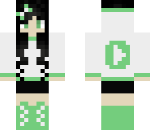 green youtube girl