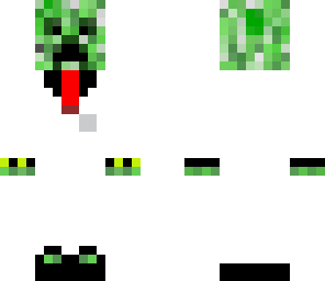creeper in a white tux
