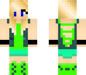 cute gamer green no headphones