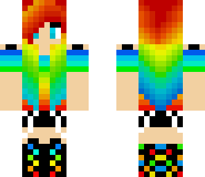 rainbow girl
