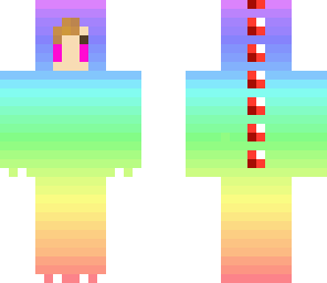 rainbow dino girl