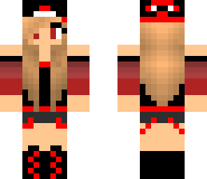 red and black tomboy