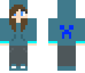 creeper hoody girl