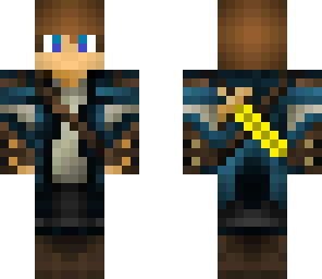 explorer whit sword