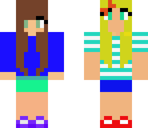 2 girls 1 skin