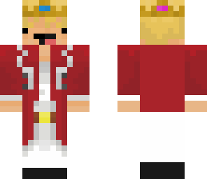 derp blond king dude
