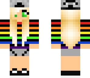 rainbow girl