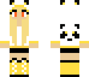 panda hoodie girl
