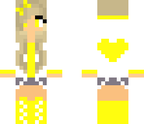 yellow gamer girl