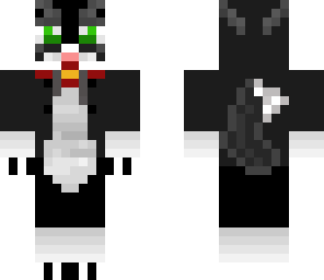girl tuxedo cat
