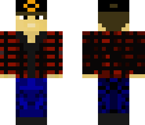 red plaid shirt guy 