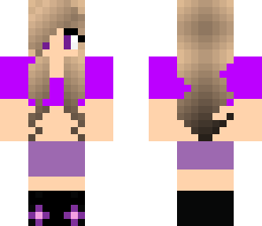 purple girl
