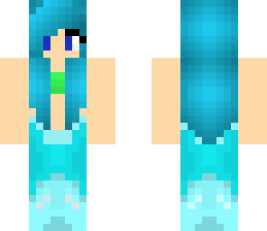 blue mermaid