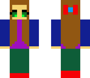 multi coloured girl