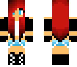 my first skin made