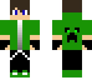 green teenage boy