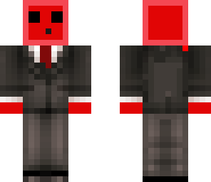 red jerry in suit