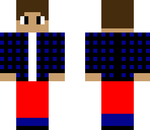 blue and black boy