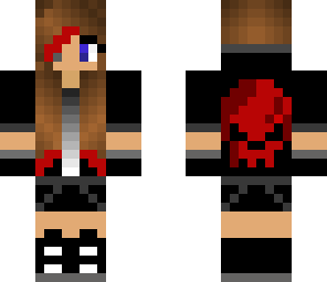 skull girl edit