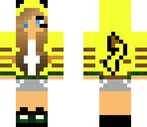 pika girl with a touch of dragonghost23