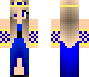 blue wolf girl