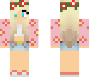 romantic flower girl