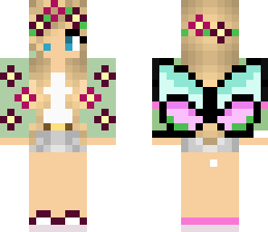 butterfly fairy girl
