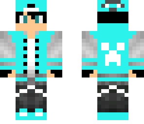 cool blue boy