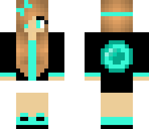 blue ender girl