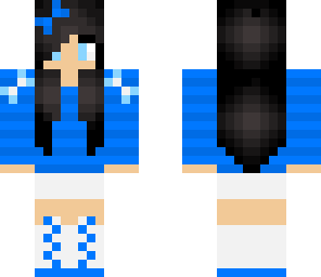 bellessence request navy girl bow edition