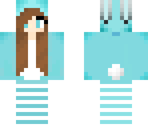 cute blue bunny edited