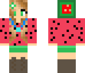 hot water melon girl