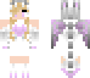 purple dragon girl