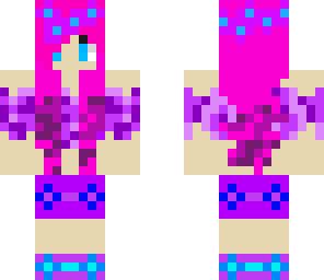 neon teen girl
