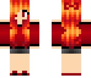 red fire girl