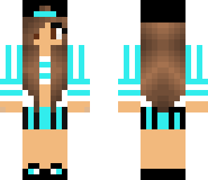 cute tomboy blue