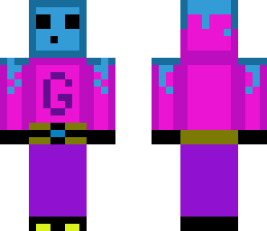 blue purple g slime
