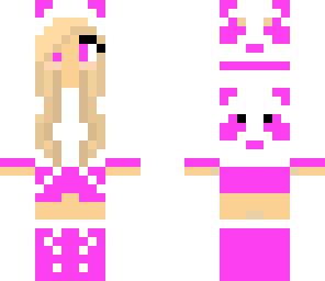 pink panda girl