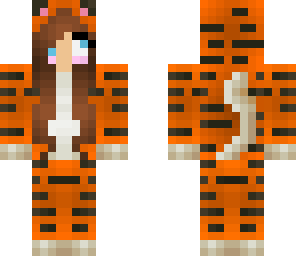 tiger girl skin