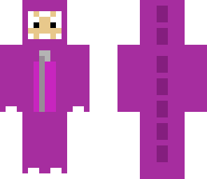 purple dinosaur costume