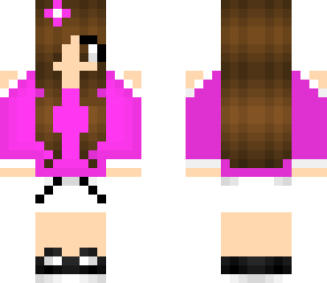 cute magenta girl