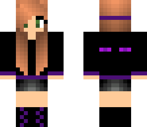 edited enderman girl